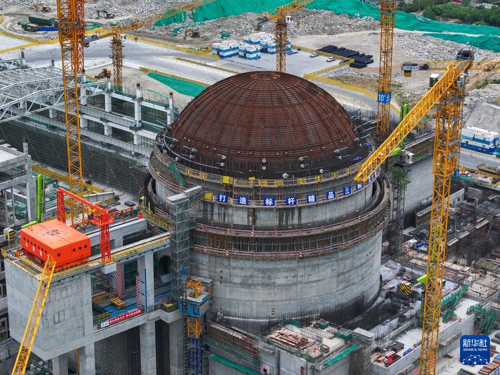 田灣核電基地7、8號機(jī)組工程建設(shè)穩(wěn)步推進(jìn)，助力能源結(jié)構(gòu)優(yōu)化
